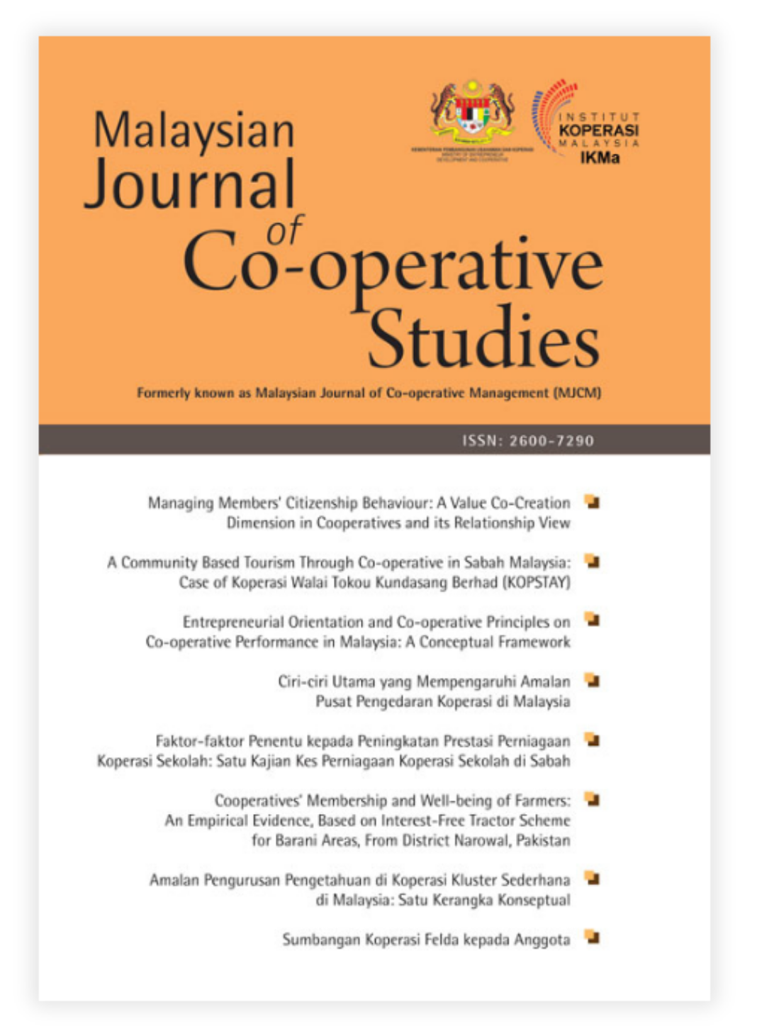 Journal Cover